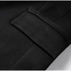 Office Lady Blazer Jacket Shoulder Pad Long Sleeve Lapel Female Coat Spring Button Pocket Lady Commuting Outwear