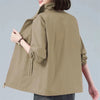 Spring Autumn Trench Female Coat Korean Short Windbreaker Women Jacket Casual Loose Ladies Outerwear Tops