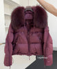 Lagabogy Loose Parkas Outwear Large Real Natural Fur Collar Winter Puffer Jacket Women Thick Warm Duck Down Coat Female