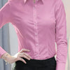 Spring Autumn black white shirt women's Korean version slim fit long sleeved workwear shirt professional dress formal top
