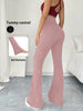 Women's Soft Flare Pants High Waisted Tummy Control Workout Yoga Leggings Bell Bottoms