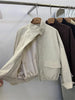 Korean Short Stand-up Collar Jacket Women's Loose Windbreaker Coat Spring Autumn Leisure Tooling Jacket Coat Female Overwear Top