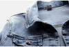 Ladies Denim Jacket Spring Autumn Long-Sleeve Women Cowboy Outerwear Elegant Single-Breasted Female Jeans Coat