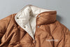 Lagabogy Autumn Winter Women Ultralight White Duck Down Long Jacket Female Single-Breasted Double Sided Puffer Coat