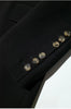 The Ultimate Store Hit Women's Mid-Length Oversized Blazer with Shoulder Pads for Petite Figures, Casual Suit Jacket
