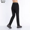 Women Winter Fleece Pants Warm Waterproof Hiking Pants Outdoor Camping Climbing Skiing Soft Shell Windproof Rain Trousers