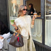 Women's Tassel Hem Vintage Tops Long Sleeved Single Breasted Button Out Stand Up Collar Coat Autumn Bohemian Street Daily Outfit