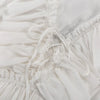 Women Long Sleeve V-Neck Loose Style Boho White Long Dress Flounce Chiffon Maxi Dress Vestidos Clothes