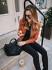 Vintage Women PU Leather Bomber Jacket Casual Autumn Winter Zipper Windbreaker Streetwear Female Blazer Y2K Clothes