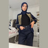 Street Women Jacket Urban Button V-neck Long Sleeve Patchwork Panelled Female Coat Spring Autumn Chic Lady Outwears