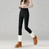 Winter with Fleece Leggings for Women Thick Skinny Elasticity Thermal Velvet Black Leggings High Waisted Lift Hips Yoga Tights