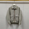Classic Houndstooth Women's Zipper Coat Long Sleeve Jacket Tops or High Waist Pleated Patchwork Mini Skirt for Ladies