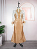 Plus Size Evening Dresses for Women African Gown Elegant Muslim Wedding Party Long Dress Ankara Ladies Clothing Outfits
