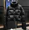 Women Thick Warm Cotton Short Jacket Rhinestones Winter Stand Collar Down Coat Shiny Crystal Cropped Puffer Parka Пуховики