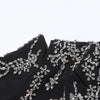 Hollow Out Patchwork Diamonds Blazers For Women Notched Collar Long Sleeve Spliced Button Temperament Blazer Female