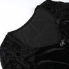 Elegant Vintage Mall Gothic Velvet Dresses Grunge Punk Style Flocked Bandage Dress Women Flare Sleeve Party Alt Outfit
