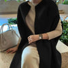 Spring Winter Woolen Women Coat Solid Elegant Vintage Thick Korean Batwing Style Chaqueta Mujer 2R8845