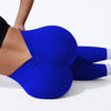 V-Back High Waisted Yoga Leggings Seamless Knit Tights for Women Quick Dry Butt Lifting Slim High Elastic Leggings