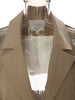 Women Off Shoulder Chain Big Size Blazer Lapel Long Sleeve Loose Fit Jacket Tide Spring Autumn 1DE9885