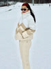 Argyle Women's Cotton Coat Stand Collar Zippers Thicken Patchwork Lamb Hair Jacket Autumn Winter Lady Chic Tops