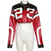 Winter Aviator Jackets Clothes Old Money Style Women Fleece Jacket Women Long Sleeve Red Jacket Winter Women Coat