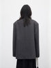 Korean Women Blazers Loose Casual Retro Plaid Single Breasted Mid Length Ladies Jacket Coat Spring Autumn