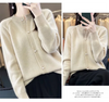 2026Knitted Sweater Autumn/Winter Cardigan Short Jacket Loose Top Women's Lazy Style Round Neck Star Button Knitted Sweater