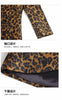 High End Leopard Coat Women Spring Autumn Korean Slim Long Trench Coat Female Windbreaker With Belt Mother Outwear 4XL