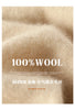Autumn And Winter 100% Pure Wool Ladies Long Sweater Skirt Semi-High Collar Cashmere Dress Large Knit Bottoming Skirt