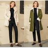 Minimalism Jeans for Women Autumn Slim Feet Casual All-match Cotton Slight Strech Ankle-Length Pants 12514004