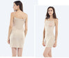 SuyaDrea Women's Silk Viscose Knit Slip Dress, Scoop Neck Spaghetti Strap Mini Underskirt, Lightweight Anti-Chafing Inner Dress