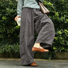 Japanese Style Baggy Machete Pants Women Retro Literary Streetwear Wide Leg Pants Female Spring Autumn Loose Casual Trousers