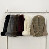 Fox Fur Coat Female Autumn Woolen Coat Winter Warm Real Fur Collar Wool Blend Jacket Women Warm Clothes for Women