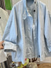 European and American Style Stand-neck Mid-length Women's Coat Solid Color Zipper Spring Oversize Trench Coats