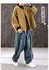 High waisted Oversized Loose Jeans Women's Streetwear Spring and Autumn Art Retro Casual Denim Lantern Pants Female