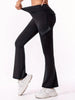 American Girl Multi-Pocket Cargo Pants, Women Slim Fit Flare Floor-Length Casual Trousers for Spring