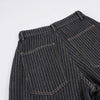 Women Striped Relaxed Fit Jeans Retro Low Rise Wide Leg Denim Pants Grunge Loose Trousers Spring Y2K Clothes