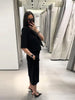 Elegant Solid Crop Blazer Jacket Women Chic Half Sleeves Lapel Loose Short Single Button Coat Lady Daily Street Outerwear