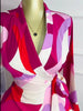 Spring Women Flare Long Sleeve V-neck Sashes Ruffle Mini Dress Street Elegant Sexy Vacation Party Birthday Dresses
