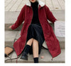Down Cotton Parkas Jacket Women's Mid-length Over The Knee Korean Loose Winter Padded Female Thickened