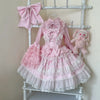 Han Mushroom Liang Original Design Lolita Dress Flower Marriage Jsk Suspender Dress Women