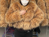 Faux Fur Coat Women's Jacket Winter Warm Thick Fox Raccoon Leather Brown Plus Size Especially Fake Fur Cold
