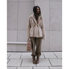 Autumn Winter Women’s Faux Mink Fur Coat Striped Thickened Plush Jacket Loose Fit Outerwear Seller Coat
