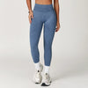 Yoga Pants, Impact Leggings for Women, Seamless Sports Yoga Pants, High-Waisted Ribbed Gym Wear, Fitness Training Clothes