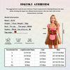 Adult Christmas Cosplay Costume Gingerbread Stripe Patchwork Velvet Dress Women Party Gingersnap Role-playing Cosplay Dress-up