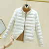 Women Jacket Autumn Winter Korean Loose Lightweight Casual Warm Down Cotton parkas Female Outwear Overcoat Lady Tops