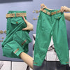 High-quality High Waist Solid Color Cotton Pants Women Autumn Loose Casual All-Match Harem Pants Trousers Ladies