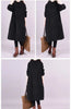 Knit High Neck Velvet Plus Long Corduroy Dress Female Pocket Dress SPring Autumn Dress Women's Long Knitted Dress Female Pullove