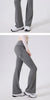 Fake Two High Waisted Slightly Flared Pants with Hip Covering Skirt for Women's Running, Dance Training, Pilates Sports Pants