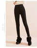 1pcs Winter Leggings Women Cotton Extra Thick Warm Pants Thermal Legging Slim Black Elastic High Waist Solid Leggings